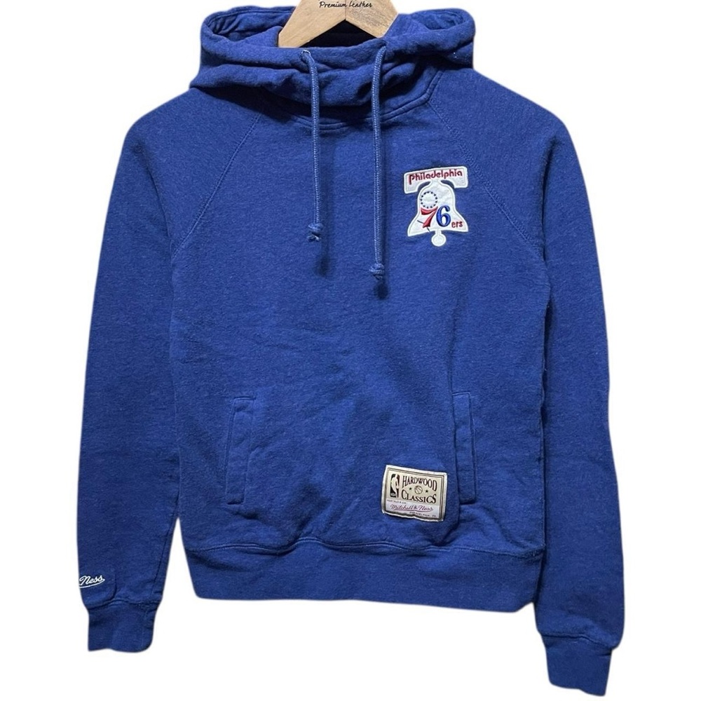 Philadelphia 76ers NBA basketball hardwood Classics Mitchell & Ness sport hoodie